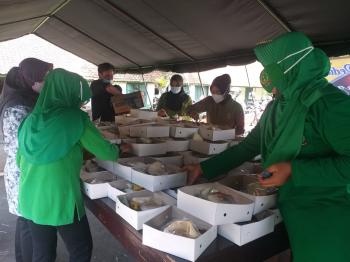 Dengan Tema "Diponegoro Berbagi Kami Datang Untuk Negeri", Kodim 0705/Magelang Gelar Baksos